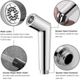 thumbnail image 6 of Handheld Bidet Shower Toilet Bidet Sprayer Set for Bathroom Stainless Steel Self Cleaning Hygenic Shower Bidet Faucet, 6 of 9
