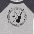 thumbnail image 4 of Inktastic Violin Gift for Student Violinist Boys or Girls Baby Bodysuit, 4 of 5