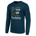thumbnail image 2 of Men's Starter  Navy Nashville Predators Arch City Theme Graphic Long Sleeve T-Shirt, 2 of 3