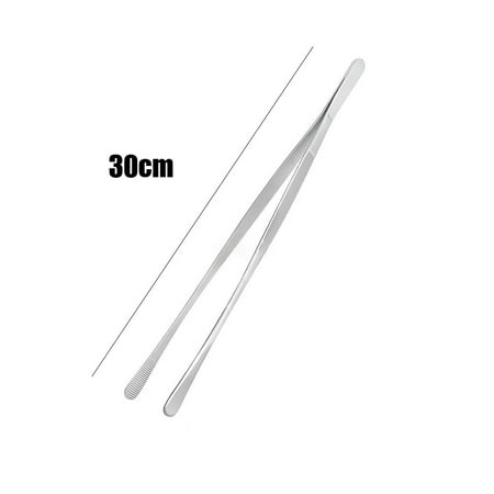 

LIKEM Stainles Steel Food Tongs Long Kitchen Tweezers Grill Tweezers Kitchen Tool