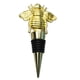 thumbnail image 1 of Tapón para vino tinto dorado y plateado Tapón para vino de aleación metálica para conservación, 1 of 4