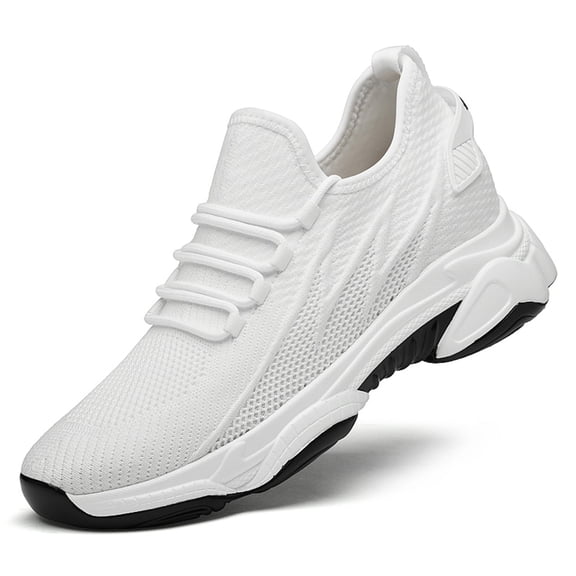 Men's Autumn Winter Breathable Outdoor Hiking High Top Athletic Sneakers for Walking Comfort