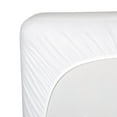 thumbnail image 5 of Sealy Stain Protect Antimicrobial Waterproof Crib / Toddler Mattress Pad, White, 52" L x 28" W, 5 of 9