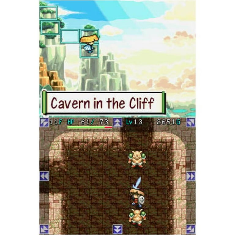 DS Game Cartridges Mystery Dungeon Shiren the Wanderer US Version