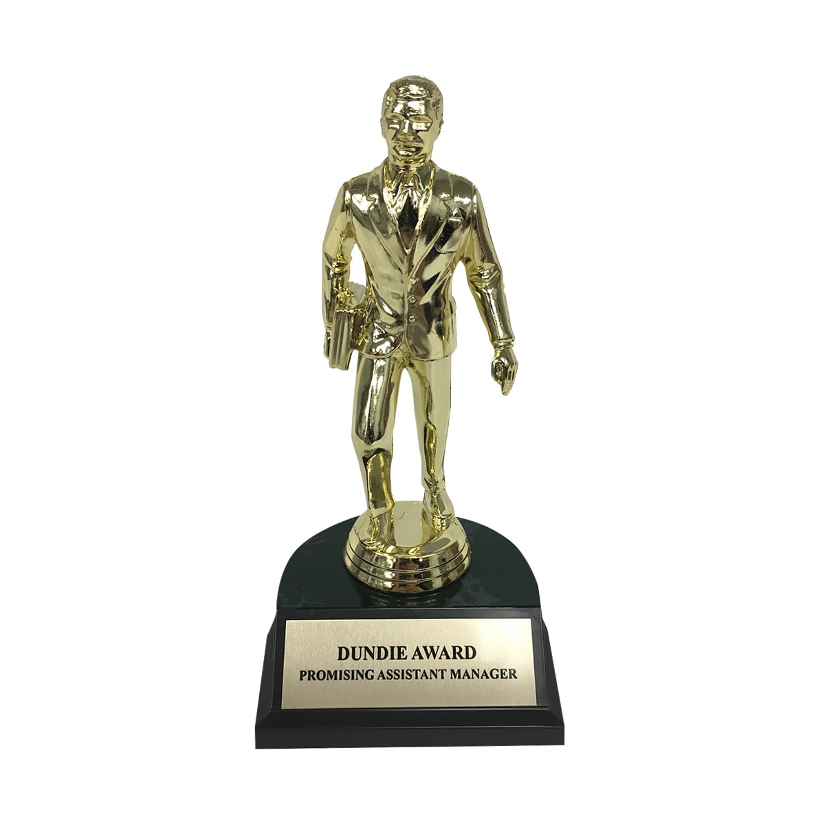 Michael Scott World's Best Boss Dundie Award Trophy Office Gift Dunder Mifflin 