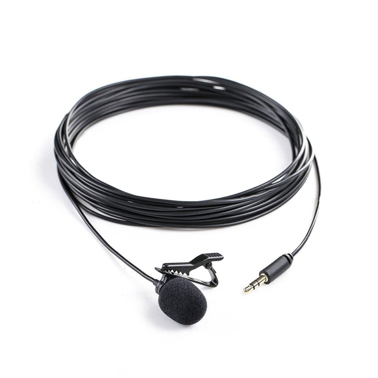 SR-XLM1 Omnidirectional Lavalier Mic with 3.5mm TRS Output for Cameras, Recorders  More (20' Cable)
