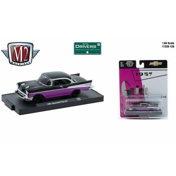 M2 Machines Auto-Drivers 1:64 R120 1957 Chevrolet Bel-Air