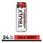 TRULY Hard Seltzer Wild Berry, Spiked & Sparkling Water, 6 Pack, 24 fl. oz. Can