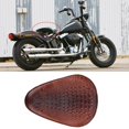 thumbnail image 1 of Asiento de cuero para motocicleta, soporte de resorte de cuero para motocicleta Asiento de cuero de cocodrilo para motocicleta Asiento de cuero para motocicleta Durabilidad mejorada, 1 of 9