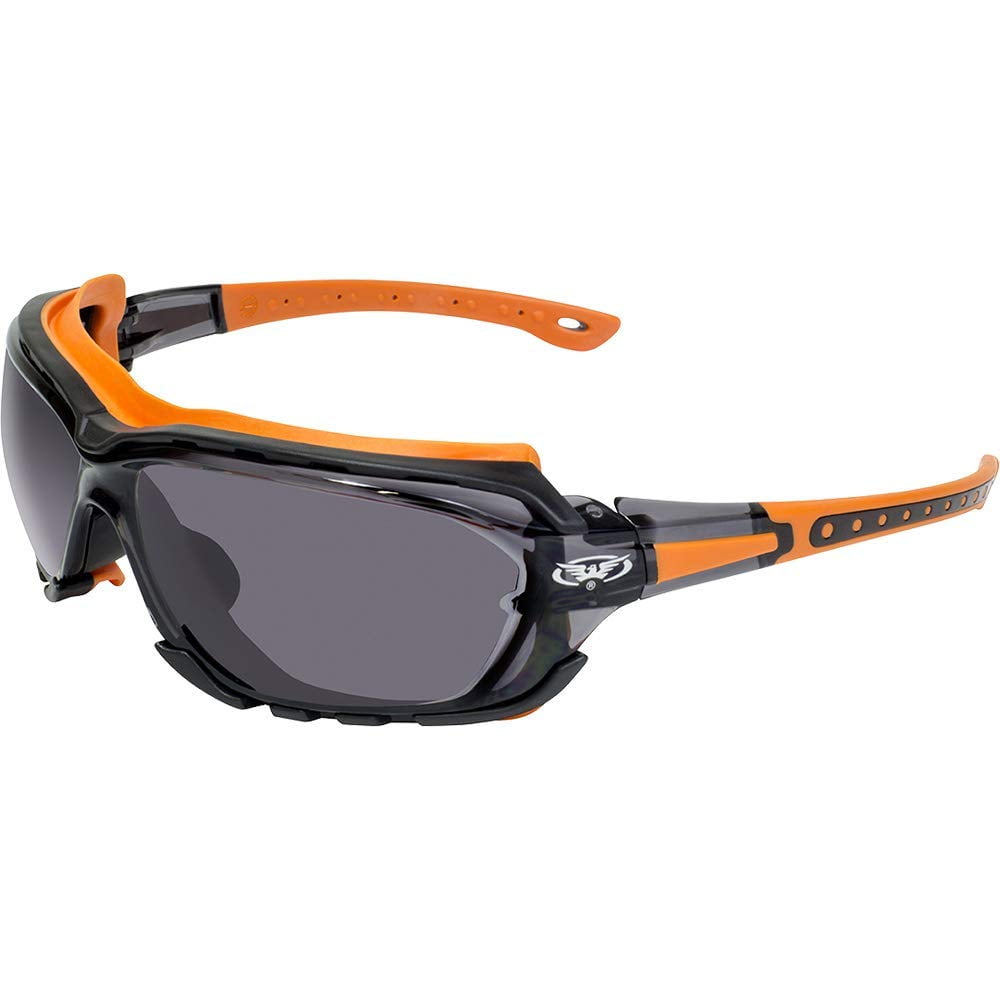 Global Vision Octane AntiFog Sunglasses Smoke Lens ANSI Z87.1 Sport