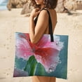 thumbnail image 5 of Butterfly Hibiscus Rain Bamboo Beauty Waterproof Picnic Blanket with Foldable Zipper, Suitable for Outdoor Use, Suitable for Travel, Camping, Beaches, Parks, Grasslands, Picnic Blanket Accessories, 5 of 8