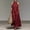 Wine plus size boho maxi dress a1, variant on Women Plus Size Halter Sleeveless Ruffle Flowy Maxi Dress Solid Boho Casual Vacation Beach Long Dresses, Light Blue 2XL