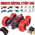 thumbnail image 1 of RC Car 4WD Radio Remote Control Car 4CH Stunt Drift Car Double Side 360° Reversal Vehicle Model Toys For Children Boy heqiyong LED, 1 of 2