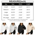 thumbnail image 4 of Womens Oversized Sweatshirts Hoodies Half Zip Pullover Fall  Outfits 2023 Y2k Clothes, 4 of 7