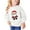 White 5, variant on Baby Boys Girls Christmas Sweatshirts Cute Print Fleece Crew Neck Long Sleeve Pullover Fall Winter Warm Tops for Gifts,Red 1,3 Years