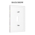 thumbnail image 4 of Kll Mardi Gras Plaid Wall Plate,Gloss Finish,Standard Size 1 - 5" X 3", Polycarbonate Thermoplastic,Electric Receptacle Plug Covers, 4 of 8