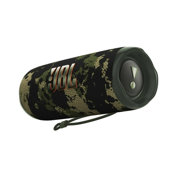 JBL Flip 6 - Altavoz Bluetooth Portátil, Sonido Potente y Graves Profundos, IPX7 Resistente al Agua, PartyBoost para Emparejamiento de Múltiples Altavoces, Hogar, Viajes al Aire Libre (Squad) Camuflaj