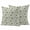 Green, variant on 2 Pack Outdoor Waterproof Throw Pillow Covers,Abstract Sage Green Leaves on Vintage Decorative Square Pillow Case Patio Pillowcases for Chair Couch Sofa 16x16in