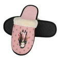 thumbnail image 3 of Roffatide Anime Demon Slayer Fuzzy Slippers Kamado Nezuko Cute House Slippers Closed Toe Open Back Slippers for Women Man XS, 3 of 6