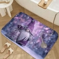 thumbnail image 3 of 1pc Purple Christmas Gnome Absorbent Non-Slip Bathroom Thickened Flannel Rug Decor,Soft,Quick Drying,Suitable For Indoor/outdoor Use,Bathrooms,Bedrooms,Kitchens,Terrace,Laundry Rooms,16"x24", 3 of 9