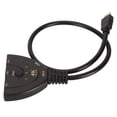 thumbnail image 1 of 3 Port Video Switcher, Plug and Play Clear Sound 3 in 1 Out HD Multimedia Interface Switch  for PC for Monitor, 1 of 7