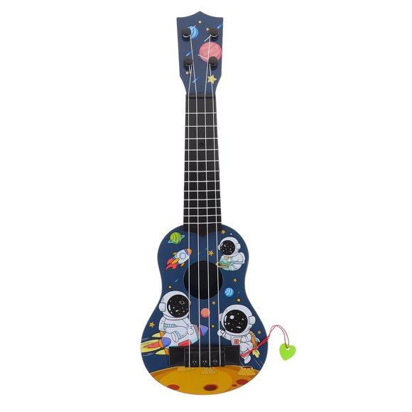 Instrumento de ukelele para niños, juguete educativo Musical, juguete musical acústico pequeño para ukelele