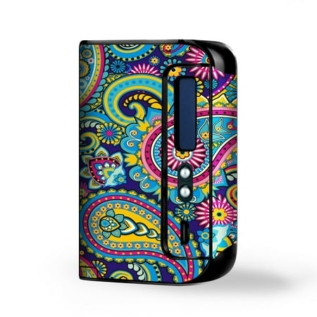 - Skins Decals for Smok Osub King 220W Vape / Colorful Paisley Mix