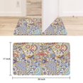 thumbnail image 6 of Bohemian Geometric Patterns (5) Door Mat Welcome Door Mat for Front Door, Home Entrance, Yard, Floor, Patio, Non Slip Spring Summer Welcome Mat Indoor Outdoor Doormat 30"*17", 6 of 6