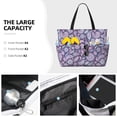 thumbnail image 3 of Large Beach Bags Water-resistant Sandproof - Paisley Print No.J91 Cute Beach Tote Bags for Women with Zipper, 3 of 6