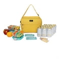 thumbnail image 3 of PackIt Zuma 8.9 Qt Freezable Cooler Bag, Yellow Solid Print, 3 of 11