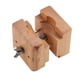 thumbnail image 3 of Caja de reloj de madera profesional, bloque protector, abrazadera de tornillo, herramienta de reparación de relojero, 3 of 5