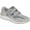 Gray, variant on Men's SAS JV Hook and Loop Sneaker Blue Suede Leather 7.5 W