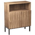 thumbnail image 3 of Uboti Sideboard Buffet Cabinet with Fluted Panel Doors and 2 Drawers, Adjustable Shelves for Kitchen, Living Room, Hallway, Entryway (Single), 3 of 8