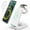 A-White, variant on 3 in 1 Wireless Charging Station, 2026 Upgraded Fast Desk Charger Station for iPhone 17 16 15 14 13 12 Pro Max Plus, Charger Stand for Apple Watch 11 10 9 8 7 6 5 4 3 2 Ultra SE, Airpods 4 3 2 Pro
