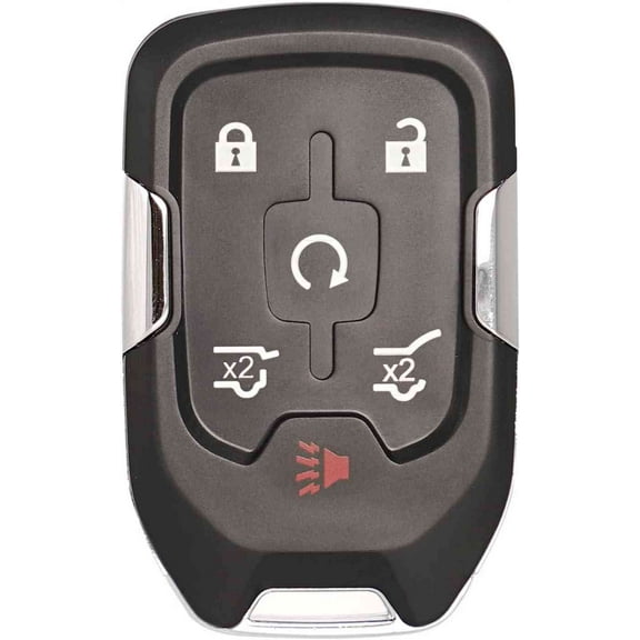 Replacement Car Key Fob Smart Proximity Keyless Entry Remote Control Compatible for GMC Yukon XL Denali Chevy Suburban Tahoe 2015 2016 2017 2018 2019 2020 HYQ1AA ‎13580804 315MHz Self-Programmable