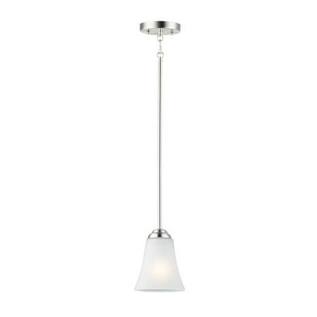 

Maxim 92081FTSN Vital-Mini 1 Light Pendant Ceiling Light Satin Nickel
