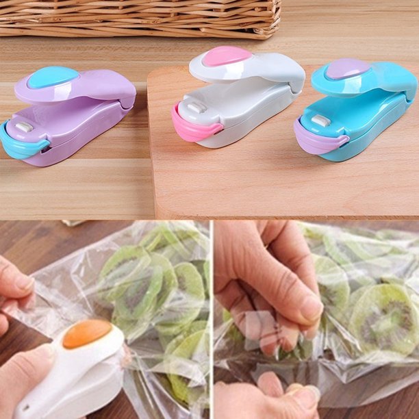 kiskick Portable Mini Heat Sealing Machine Impulse Sealer Seal Packing