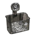 thumbnail image 3 of Cesta de almacenamiento para ducha con ventosa, estante de ducha portátil impermeable para el hogar Gris, 3 of 9