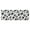 White Cow Black, variant on White Cow Moo Pattern Kitchen Rug Mat,Kitchen Runner Rugs Non Skid Washable,Decorative Kitchen Floor Mats for Kitchen,Sink,Laundry,17"x47.2"