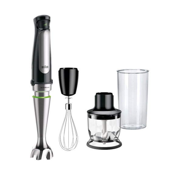 Braun MultiQuick 7 Smart-Speed Hand Blender with 500 Watts of Power with Chopper and Whisk