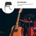 thumbnail image 4 of FENGGUIQU 1Pc Brown Alloy Guitar Capo Turner Clip Portable Acoustic and Electric Bass Tuner, 4 of 7