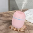 thumbnail image 2 of Mini USB Humidifier & Essential Oil Diffuser - 220ml Ultrasonic Cool Mist Humidifier with Color Changing Night Light for Bedroom, Office & Car Travel, 2 of 4