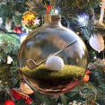 thumbnail image 4 of CYBIBO Lifelike Ball Sports Crystal Glass Ornament, 3D Christmas Glass Ornaments Collection for Xmas Tree, Holiday Decorations Christmas Indoor, Handmade Gifts for Gym Lovers, Golf, 4 of 7