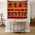 thumbnail image 5 of Boho Decorative Wall Hanging Tapestry for House Office Dorm Living Room Deco - 51x59in Boho Tribal Sophistication Washable Large Tapestry Geometric Shapes Aztec Symbols Office Tapestry, 5 of 5