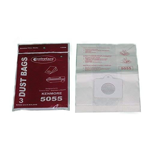 6 EnviroCare Replacement Vacuum Bags for Kenmore Canister Type C/Q 50555 50558 50557 (2pack) Vacuum Cleaner Bags