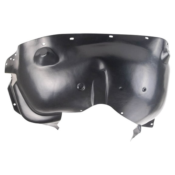 TRQ Front Left Inner Fender Liner Black Drivers Side Fits Select 2002-2004 Jeep Liberty CH1248118