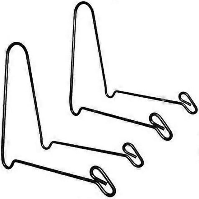 2 Pack Display Stand Easel Iron Bowl Stands for Display Large Deep Bowls, Platters and Deep Dishes
