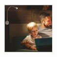 thumbnail image 5 of Bedside Wall Lamp 2 Lights LED Reading Light Gooseneck Light 3W, 3000K Warm White Reading Lamp, 5 of 5