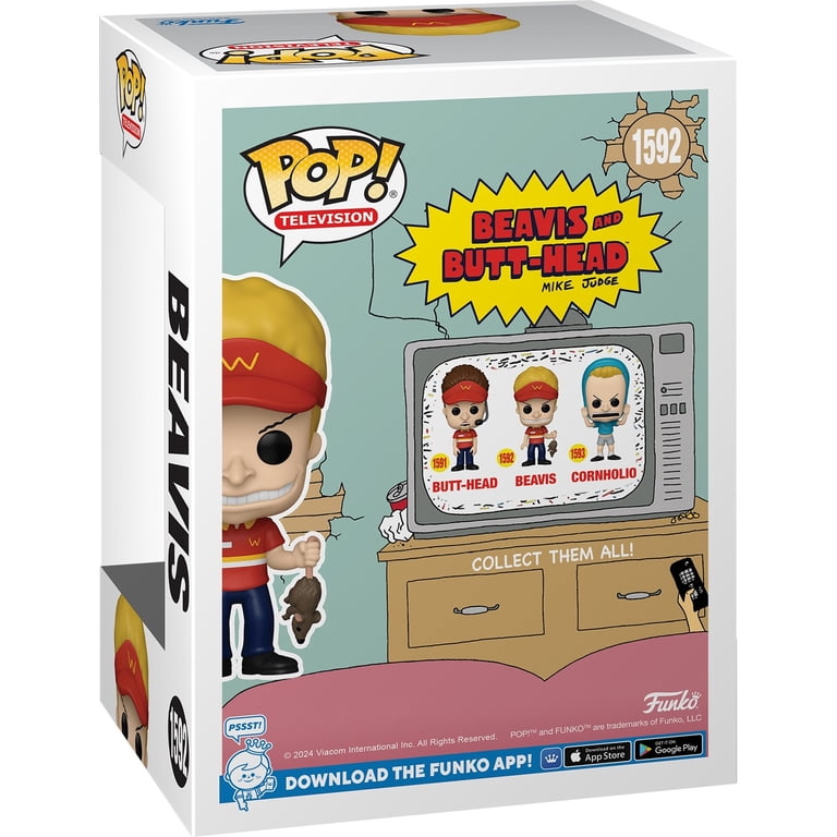 FUNKO POP! Television: Beavis & Butt-Head - Beavis, 4.65 inches