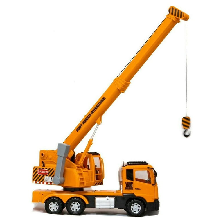 Big Daddy Extra Large Crane Truck Extendable Arms & Lever to Lift Crane Arm